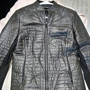 Womens Lafayette leather jacket